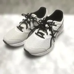 ASICS アシックス　ランニングシューズ ホワイト/ブラック　27.0cm