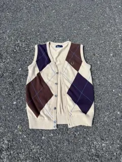 FRED PERRY/アーガイルニット