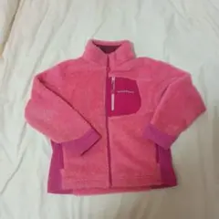 【montbell】ピンクボアジャケット 110cm