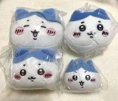 ちいかわ　フェイスマスコット　おかおスクイーズ　ねそべりぬいぐるみ　ハチワレ