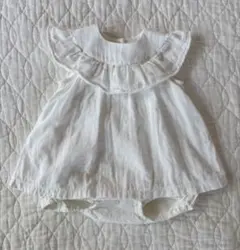 ホワイトフリルショートオール　NAOMI ITO 70cmのサムネイル