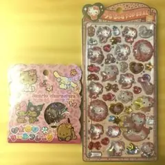 うるちゅるポップシール おはじきシール ハローキティ 日焼けキティ サンリオ