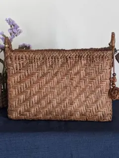 【国産】山葡萄蔓ショルダーバック