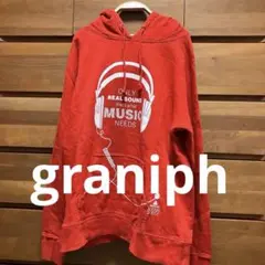 graniph 赤白パーカー グラニフのサムネイル