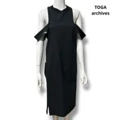 TOGA archives ワンピース スリット ブラック サイズ38