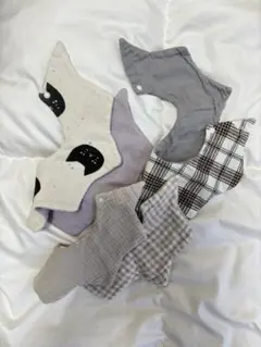 星型 ベビー スタイ3点セット