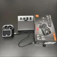 JBL TOUR PRO 2 ワイヤレスイヤホン ブラック ケース ＋ 右耳のサムネイル
