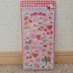 【正規品】サンリオ　ハローキティ　ボンボンドロップシール赤　第2弾