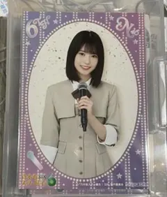 増田三莉音　ビジュアルシート　乃木坂スター誕生SIX 特典