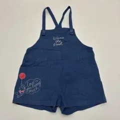 オーバーオール サロペット くまのプーさん 90