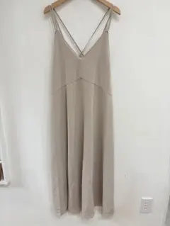 nano universe ナノユニバース　バッククロスキャミワンピース