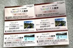 ひらかたパーク 株主優待券 2セットのサムネイル