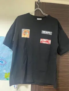 【値引可能】 OFF-WHITE グラフィックT シャツブラック