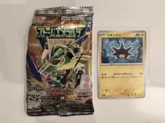 ポケモンカードゲーム MEGA グミ ストームエメラルダ バチンウニ