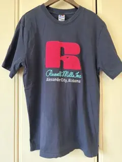 古着 Russell Mills Inc. Tシャツ ネイビーのサムネイル