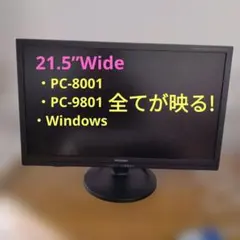 ◆21.5Wide PC-8001/9801 RDT223WLM-A(BK)