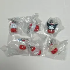 サンリオキャラクターズ いちごめじるしアクセサリー 6種類 コンプ ガチャ