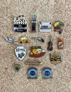 ピンバッジセット ディズニー、バイキング、リーガルクルーズ、プリンセスクルーズ