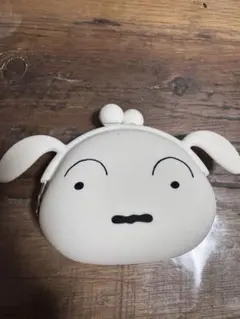 クレヨンしんちゃん　シロ　ポーチ ホワイト
