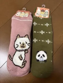 裏起毛　ルームソックス