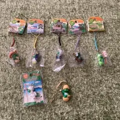 まりもっこり　ご当地根付け　チャーム　7点セット