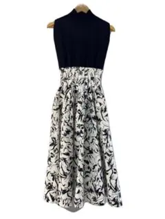 SNIDEL ニットベストコンビボリュームワンピ