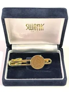 【SWANK】スワンク ヴィンテージ『ネクタイピン』コインインディアンヘッド