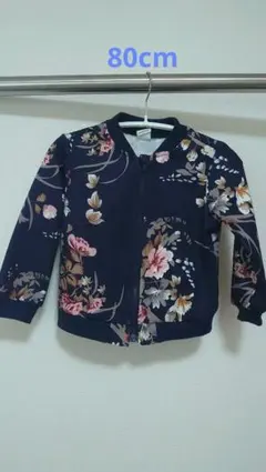 【SHEIN】 花柄薄手アウター 80cm