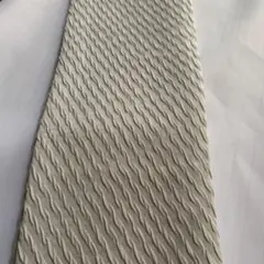 正絹，重ね衿波模様 グレー