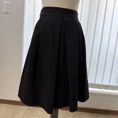FOXEY 黒 フレアスカートのサムネイル