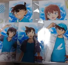 名探偵コナン　ブロマイド　工藤新一　灰原哀　毛利蘭　世良　コナン