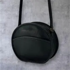 美品 OLD COACH ミニショルダーバッグ ブラック Y2K レザー