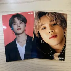 BTS jimin ブロマイド2枚　ポストカード　ジミン