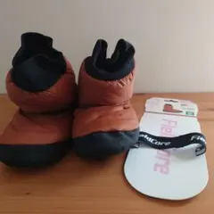 ワークマン　ルームブーツ　ブラウン　23〜25cm