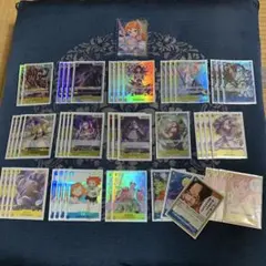 ワンピースカード　青黄ナミデッキ　スリーブ付き