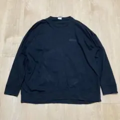 ループウィラー SlowClassic刺繍 薄手スウェット スミ黒 L メンズのサムネイル