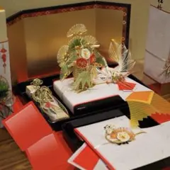 結納品セット 飾り方の写真あり
