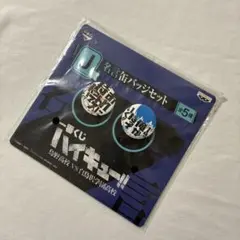 ハイキュー!! 缶バッジセット　日向翔陽＆影山飛雄