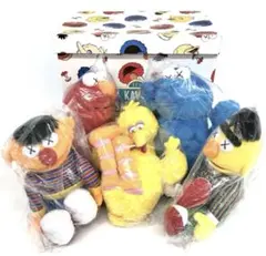 【値下げ】 KAWS セサミストリート ぬいぐるみ カゴ セット 2025年最新】KAWS ぬいぐるみ セサミストリートの人気アイテム