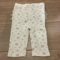 1.2回着用　プティマイン　バックフリルレギンス　110(^^)