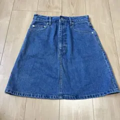 デニムブルー タイトスカート