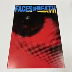 映画　パンフレット　FACES of DEATH 当時物