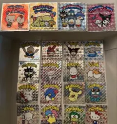 サンリオキャラクターズマンチョコ シール フルコンプ20種