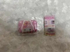 ときめき平成コギャル プリクラ風缶バッジ&カバー ガチャ マイメロディ