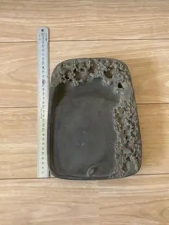 ♥大型 中国製 歙州 蝙蝠文双龍硯 硯 骨董品 端渓硯 - メルカリ