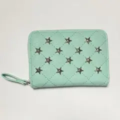 【新品・未使用】スタッズ コインケース ミントグリーン