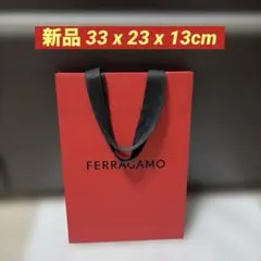 Salvatore Ferragamo フェラガモ　厚手　ショップ袋　ショッパーのサムネイル