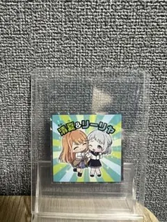 学園アイドルマスターマンチョコ　シール　ステッカー　葛城リーリヤ　紫雲清夏