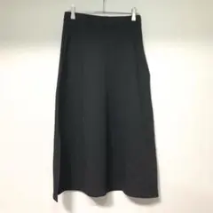 ✨美品✨ デイジー S セミフレアスカート シンプル Aライン スリット 黒のサムネイル