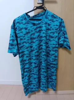 adidas Tシャツ 青/ターコイズ
